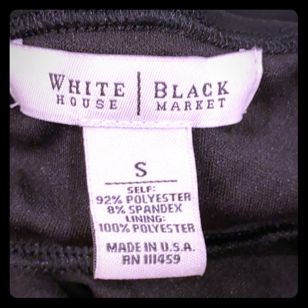 White House Black Market Black Dress